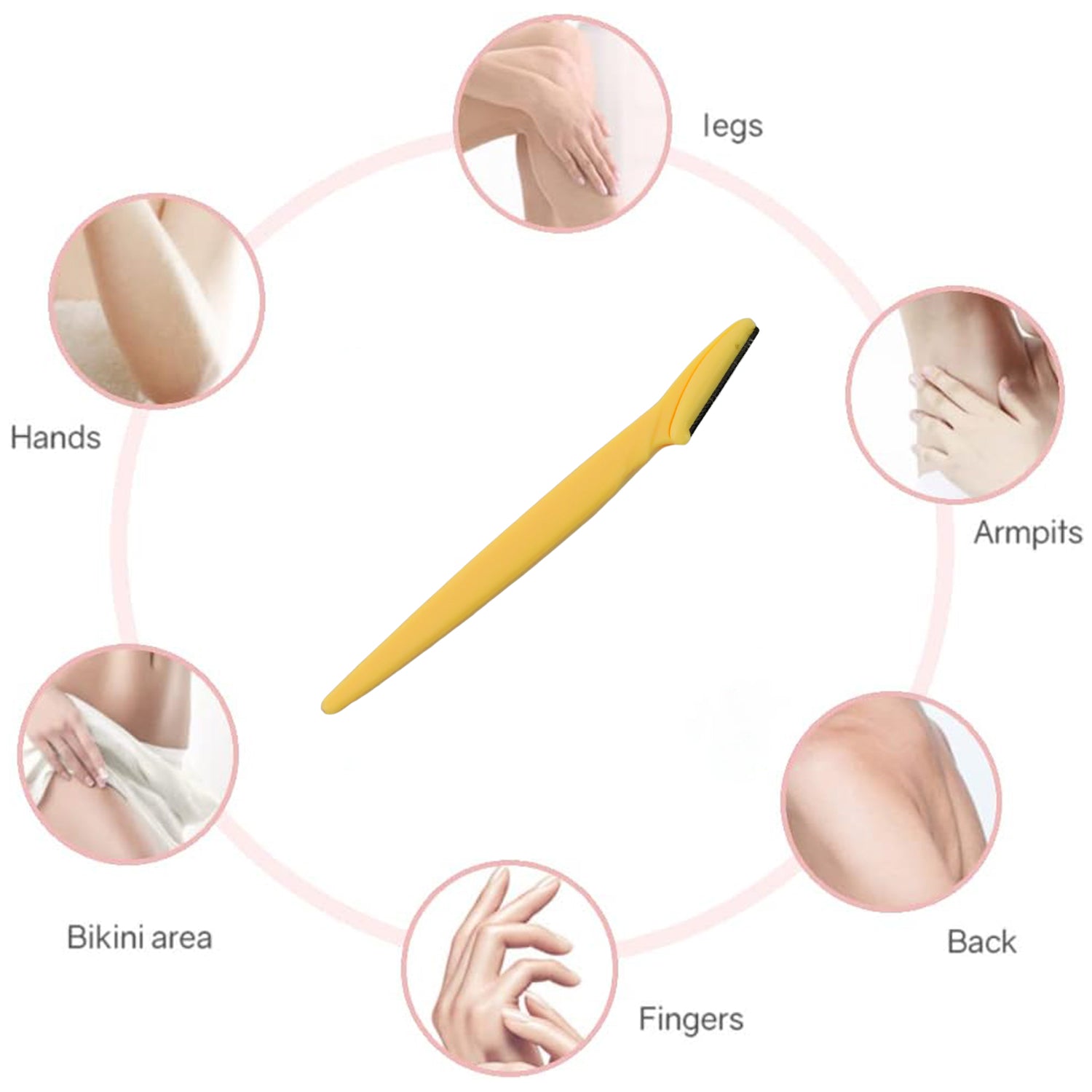 Precision Facial Eyebrow Razor and Trimmer (1 Pc) Precision Facial Eyebrow Razor and Trimmer (1 Pc)